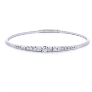 Primary image for the Stunning Flexie Diamond Bracelet Auction Item