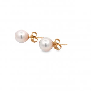 Secondary image for the High Luster Pearl Earrings Auction Item