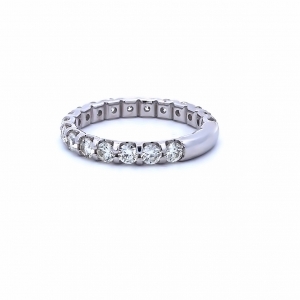 Secondary image for the Stunning Diamond Eternity Band-1.55cttw Auction Item
