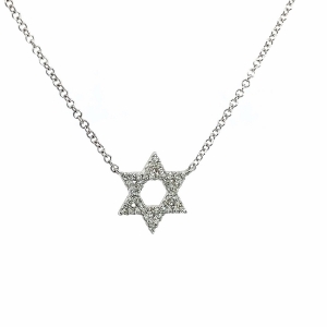 Primary image for the Diamond Star of David Necklace Auction Item