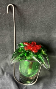 Primary image for the Glass Flower Hummingbird Feeder Auction Item