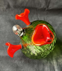 Secondary image for the Glass Round Hummingbird Feeder Auction Item