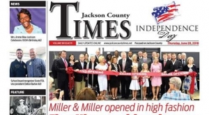 Primary image for the 12 month subscription to The Jackson County Times, Value $52 Auction Item