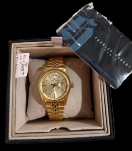 Primary image for the Charles-Hubert Paris Water Resistant Quartz Watch, donated by Sapps Coin & Jewelry brokers, Value $295 Auction Item