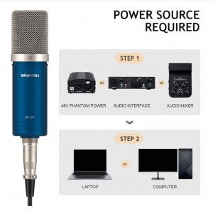 Secondary image for the Professional Microphone For Recording, Streaming, Home Studio, YouTube, Voice Over, Vocals, Gaming Auction Item