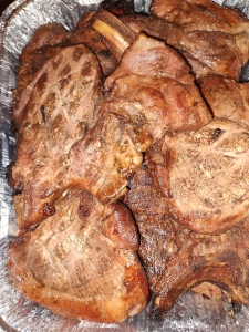 Primary image for the Best for Last! 12 Smoked Pork Chops and  1 Gallon of Brunswick Stew made THIS FALL by none other than Stan Scurlock! Auction Item