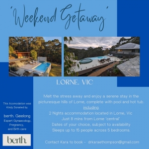 Primary image for the Weekend Getaway - Lorne, Vic Auction Item