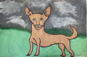 Primary image for the Chihuahua on a Cloudy Day Auction Item