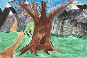 Primary image for the Trees and Mountains Auction Item