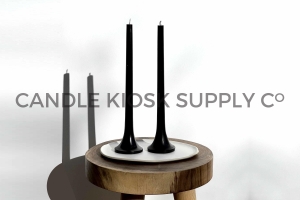 Primary image for the Item 33 ~ Candle Kiosk Tusk Candles - Black (Set of 4) ($60.00)  Auction Item