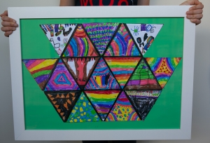 Primary image for the Grade 1C - Rainbow Triangles Auction Item