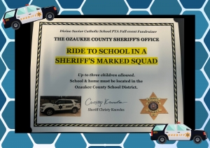 Primary image for the Ride to School with a Police Officer Auction Item