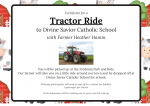 Primary image for the Tractor Ride to School with Heather Hamm Auction Item