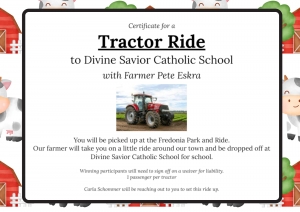 Primary image for the Tractor Ride to School with Pete Eskra Auction Item