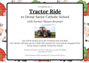 Primary image for the Tractor Ride to School with Shawn Brunner Auction Item