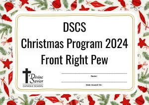 Primary image for the Right Pew- DSCS Christmas Program Auction Item