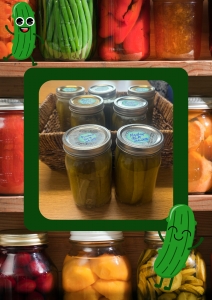 Primary image for the Basket of Deb Hamm's Canned Kosher Dill Pickles Auction Item