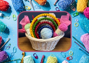 Primary image for the Loom Knitting Basket Auction Item