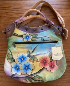 Primary image for the Hand Painted Leather Purse Auction Item