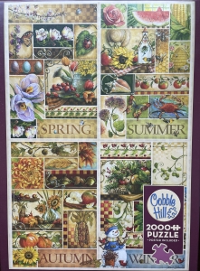 Primary image for the Cobble Hill 2,000 Piece Puzzle - Seasons Auction Item