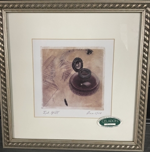 Primary image for the Framed Print of Ink Well 1900 Auction Item