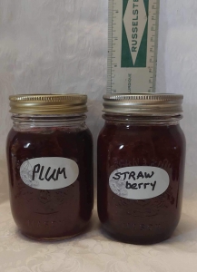 Primary image for the Two Delicious Homemade Jams - Strawberry & Plum Auction Item