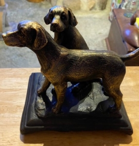 Primary image for the Bronze Coloured Dogs Statue Auction Item