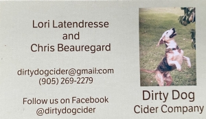 Secondary image for the 2 L Jug Of Dirty Dog Sweet Apple Cider Auction Item