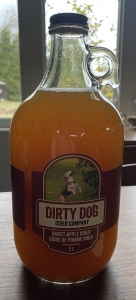 Secondary image for the 2 L Jug Of Dirty Dog Sweet Apple Cider Auction Item