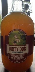 Secondary image for the 2 L Jug Of Dirty Dog Sweet Apple Cider Auction Item