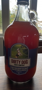 Secondary image for the 2 L Jug Of Dirty Dog Sweet Huckleberry Blue Cider Auction Item