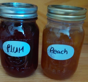 Primary image for the Two Delicious Homemade Jams - Plum & Peach Auction Item