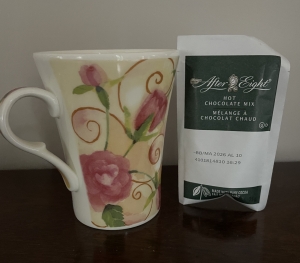 Primary image for the Ceramic Rose Mug & Hot Chocolate Treat Auction Item