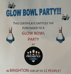 Primary image for the Presqu'ile Lanes  Glow Bowling Party For Up To 12 People Auction Item