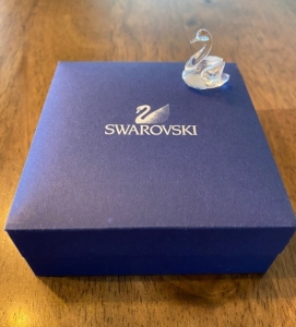 Primary image for the Tiny Swarovski Swan Auction Item