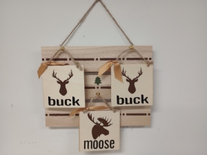 Primary image for the Item #7 Buck, Buck, Moose Wall Hanging Auction Item