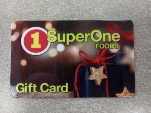 Primary image for the Item #34 Super One Gift Card Auction Item