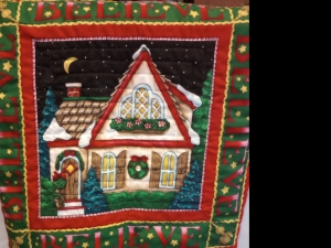 Secondary image for the Item #37 Christmas/Winter Themed Quilt Auction Item