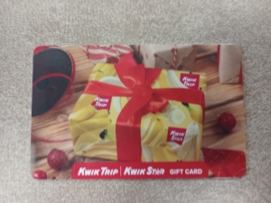 Primary image for the Item #38 $50.00 Kwik Trip Gift Card Auction Item