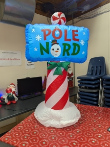 Secondary image for the Item 22 - Inflatable North Pole Sign Auction Item