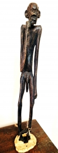 Primary image for the Standing Bushman Ebony Wood Sculpture Auction Item