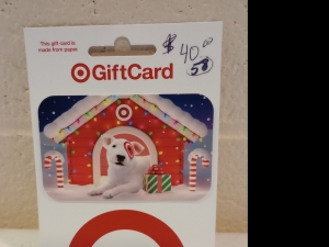 Primary image for the Item #58 $40 Target Gift Card Auction Item