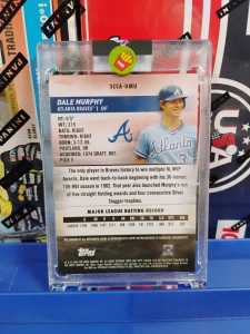 Secondary image for the 2024 Topps Stadium Club Baseball #SCCA-DMU, Dale Murphy Autograph, Braves MINTED, MLB Trading Card Auction Item