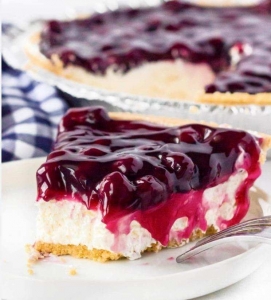 Primary image for the Blueberry No Bake Cheesecake made by Miss. Kaitlyn Henderson Auction Item