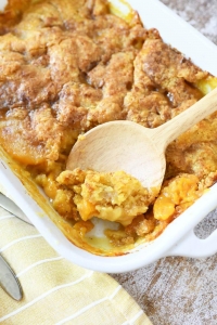 Primary image for the Peach Dump Cake made by Samantha Wheatley Auction Item