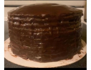 Primary image for the 9-10 Layer Old Fashioned Chocolate Layer Cake made and donated by Joanne Whitehead Auction Item