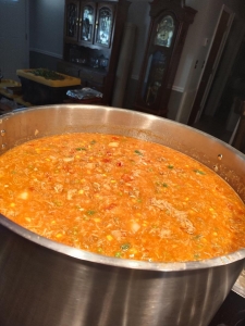 Primary image for the One half gallon of Scurlocks almost famous Stew Stew.  (Brunswick Stew) made by Stan Scurlock Auction Item