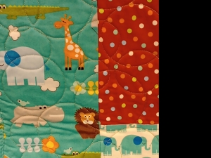 Secondary image for the Item #63 Fun Kid-Theremed Quilt Auction Item