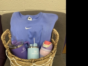 Primary image for the Water Bottle/Crewneck basket Auction Item