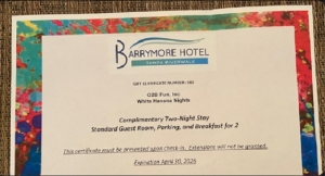 Primary image for the The Barrymore Hotel Auction Item